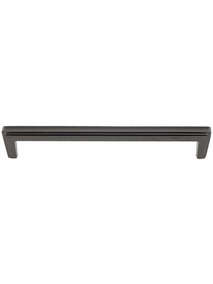 Lexa Cabinet Pull - 6 1/4 inch Center-to-Center in Black Nickel.